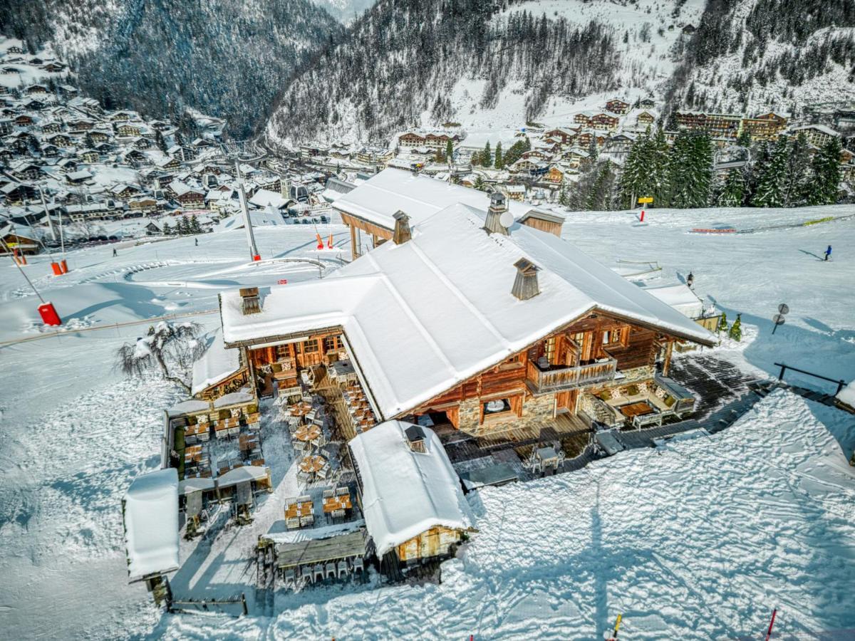 Le Vieux Chalet La Clusaz Buitenkant foto