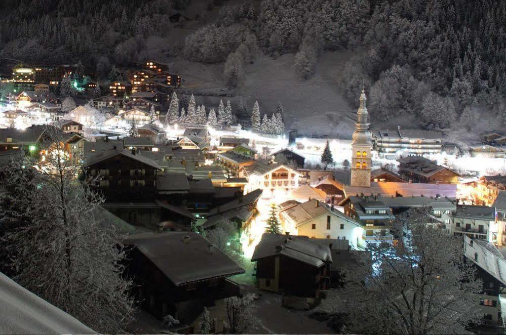 Le Vieux Chalet La Clusaz Buitenkant foto
