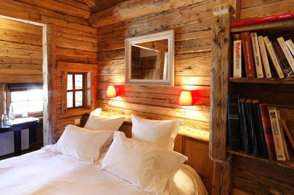 Le Vieux Chalet La Clusaz Buitenkant foto